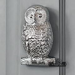 Bright chrome owl for sale  Delivered anywhere in UK