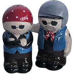 Biker couple salt for sale  Delivered anywhere in UK