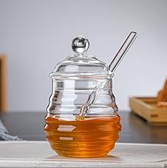 Transparent honey jar for sale  Delivered anywhere in UK