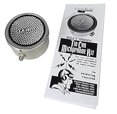 Tin microphone kit for sale  Delivered anywhere in USA 