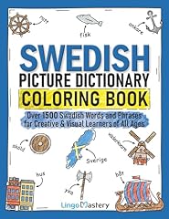 Swedish picture dictionary d'occasion  Livré partout en France