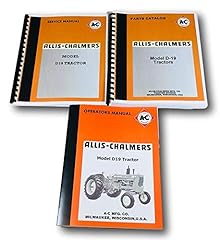 Allis Chalmers D19 Tractor Service Parts Operators for sale  Delivered anywhere in USA 