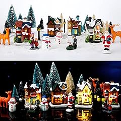 Pcs christmas village for sale  Delivered anywhere in USA 
