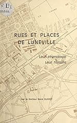 Rues places lunéville gebraucht kaufen  Wird an jeden Ort in Deutschland