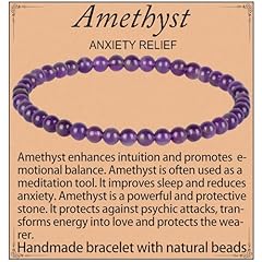Qogir amethyst bracelet for sale  Delivered anywhere in USA 