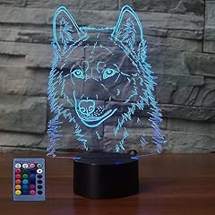 Optical illusion wolf for sale  Delivered anywhere in UK