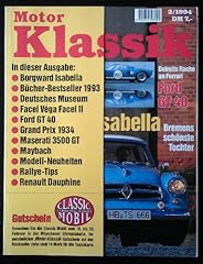 Motor klassik 1994 gebraucht kaufen  Wird an jeden Ort in Deutschland