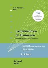 Lastannahmen bauwesen grundlag gebraucht kaufen  Wird an jeden Ort in Deutschland