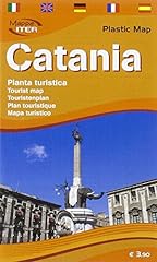 Catania. pianta turistica usato  Spedito ovunque in Italia 