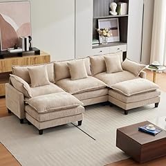 112.2 shaped sectional for sale  Delivered anywhere in USA 