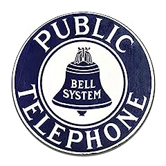 bell telephone signs for sale  Delivered anywhere in USA 