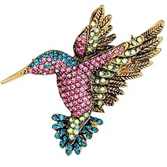 Diamante brooch vintage for sale  Delivered anywhere in UK
