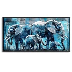 Elephant canvas wall for sale  Delivered anywhere in USA 