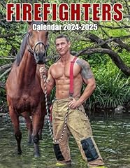 Firefighters calendar 2024 usato  Spedito ovunque in Italia 