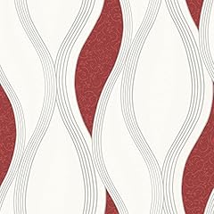 Wallpaper wave embossed for sale  Delivered anywhere in UK