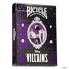 Bicycle disney villains for sale  Delivered anywhere in USA 