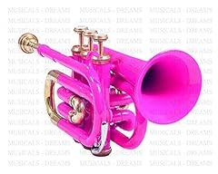 Pocket trumpet pink for sale  Delivered anywhere in USA 