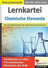 Lernkartei chemische elemente gebraucht kaufen  Wird an jeden Ort in Deutschland