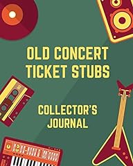 Used, Old Concert Ticket Stubs Collector's Journal: Ticket for sale  Delivered anywhere in UK
