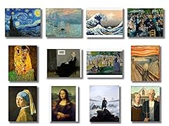 Wish Pub - 12 Most Famous Paintings in The World, Set for sale  Delivered anywhere in Canada