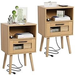 23inch nightstand charging for sale  Delivered anywhere in USA 