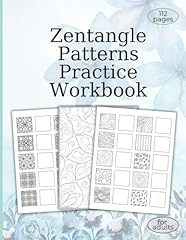 Zentangle patterns practice for sale  Delivered anywhere in UK