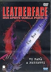 Leatherface non aprite usato  Spedito ovunque in Italia 