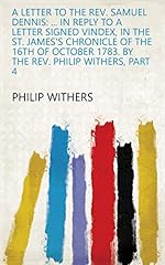 Letter rev. samuel for sale  Delivered anywhere in UK