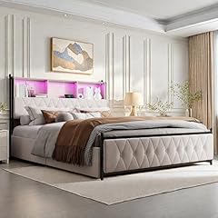 Feeohome bett schublade gebraucht kaufen  Wird an jeden Ort in Deutschland