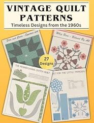 Vintage quilt patterns usato  Spedito ovunque in Italia 