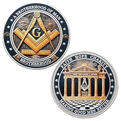 Freemason challenge coin for sale  Delivered anywhere in USA 