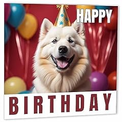 Samoyed greeting card for sale  Delivered anywhere in UK