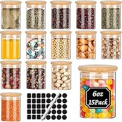 Glass spice jars for sale  Delivered anywhere in USA 