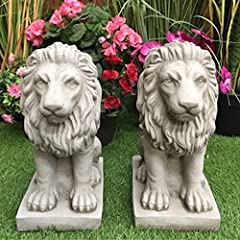 Pair bavarian lion for sale  Delivered anywhere in UK