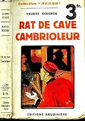 Rat cave cambrioleur d'occasion  Livré partout en France