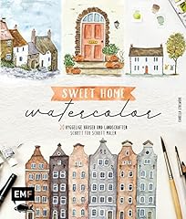 Sweet home watercolor gebraucht kaufen  Wird an jeden Ort in Deutschland