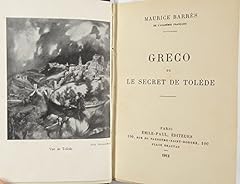 Greco secret tolede d'occasion  Livré partout en France