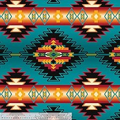 Aztec stripe turquoise for sale  Delivered anywhere in USA 