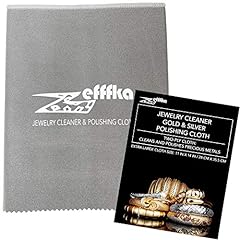 ZEFFFKA Gold and Silver Polishing Cleaning Cloth for, used for sale  Delivered anywhere in Canada