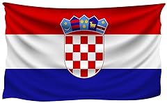 150x90cm kroatien flagge gebraucht kaufen  Wird an jeden Ort in Deutschland