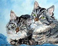 Tabby cat art for sale  Delivered anywhere in USA 