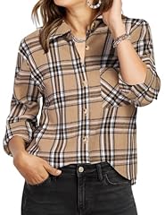 Zeagoo button flannel for sale  Delivered anywhere in USA 