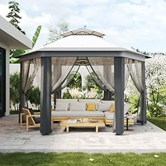 Pop gazebo hexagonal for sale  Delivered anywhere in USA 
