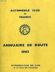 Automobile club annuaire d'occasion  Livré partout en France