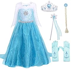 Amzbarley elsa dress for sale  Delivered anywhere in UK