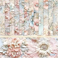 Scrapbooking papier blumen gebraucht kaufen  Wird an jeden Ort in Deutschland
