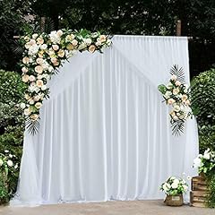 White fabric backdrop for sale  Delivered anywhere in UK