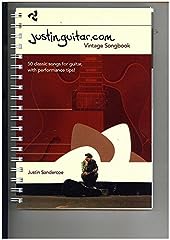 Justinguitar.com vintage songb for sale  Delivered anywhere in UK