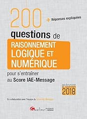 200 questions raisonnement d'occasion  Livré partout en France