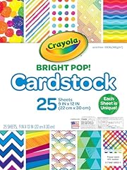Crayola cardstock including for sale  Delivered anywhere in UK